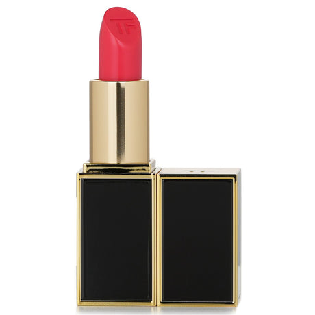 Tom Ford Lip Color in #09 True Coral, a creamy, hydrating lipstick for vibrant, healthy-looking lips.