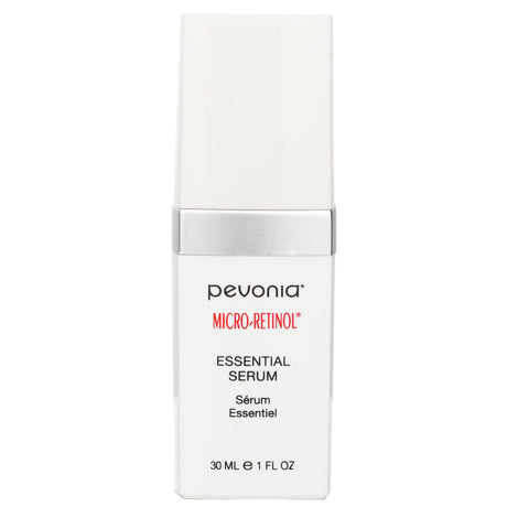 Pevonia Botanica Micro-Retinol Serum in 30ml, enhancing skin with Retinol, Hyaluronic Acid, and Vitamin C for a youthful glow.