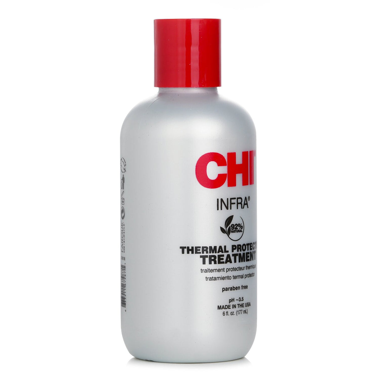 CHI Infra Thermal Protective Treatment 150ml, a nourishing conditioner enhancing hair's softness and resilience while protecting from heat.