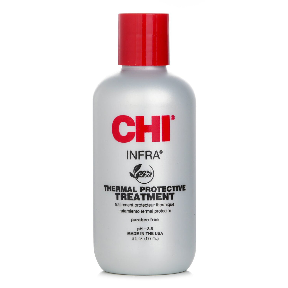 CHI Infra Thermal Protective Treatment 150ml/6oz, a nourishing hair treatment for softness, hydration, and heat protection.