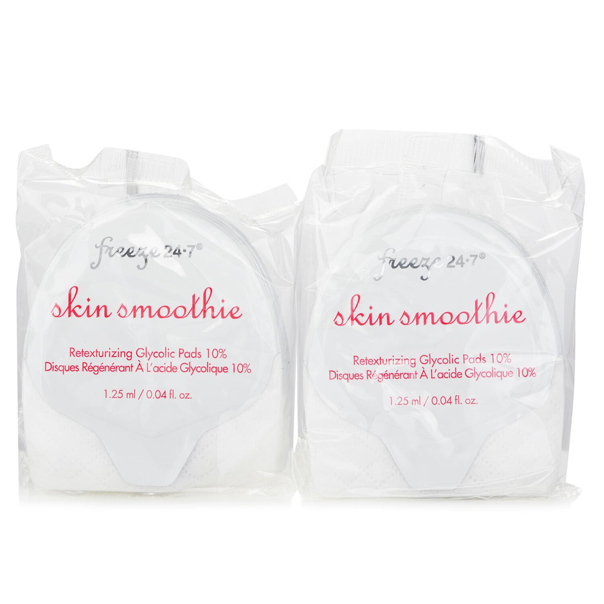 Exfoliating Glycolic Pads with 10% glycolic acid for smoother, revitalized skin; 16 pads for clear, even-toned complexion.