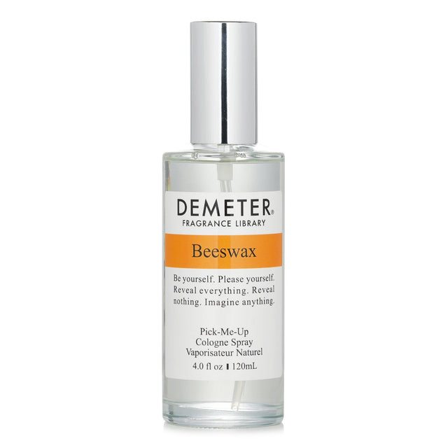 Beeswax Cologne Spray by Demeter, a unisex fragrance featuring sweet honey and floral notes in a 120ml bottle.