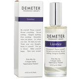 Demeter Licorice Cologne Spray 120ml, unisex fragrance with sweet licorice notes, perfect for casual day wear.