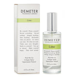 Demeter Lime Cologne Spray in a 120ml bottle, featuring a refreshing citrus scent ideal for both men and women.