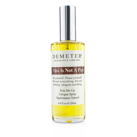 Demeter This Is Not A Pipe Cologne Spray, 120ml - a sophisticated tobacco scent with smoky, warm notes for men.