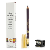 Luxurious purple kohl eyeliner with sharpener and blender for smooth application and long-lasting, precise lines.