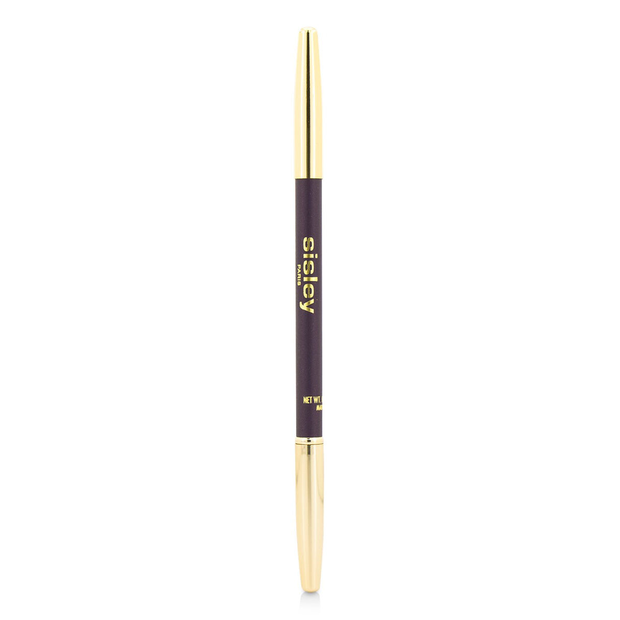 Purple kohl eyeliner with smooth application, featuring a blender and sharpener for precise, long-lasting eye makeup.