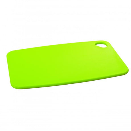 Scanpan Spectrum Green Cutting Board in vibrant green, 390 x 260 mm, features a knife-friendly, non-porous surface.