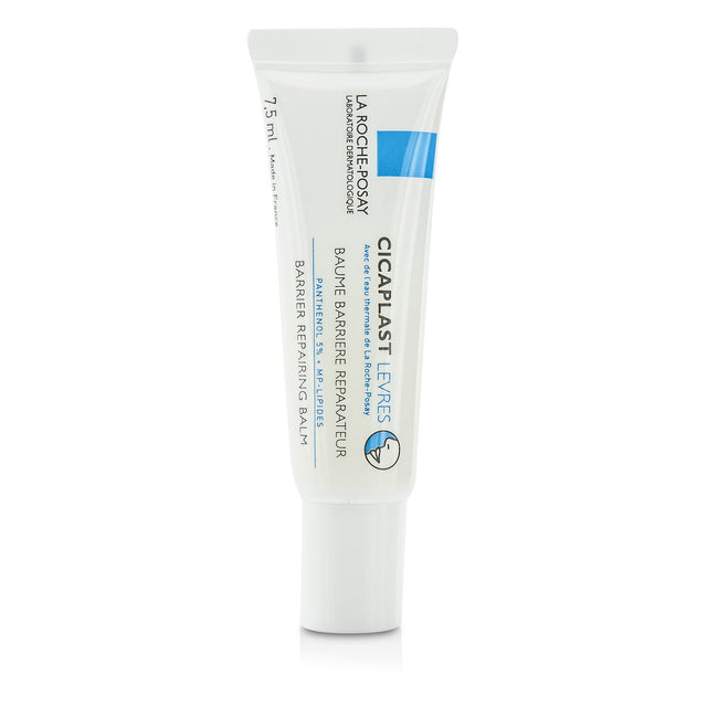 La Roche Posay Cicaplast Levres Balm, 7.5ml, soothes and repairs chapped lips with Panthenol and MP lipids for hydration.