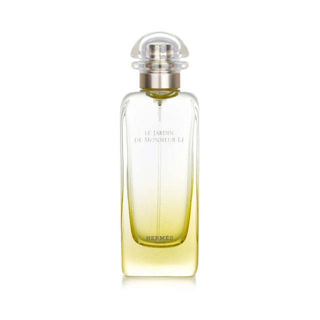 Hermes Le Jardin De Monsieur Li Eau De Toilette, 100ml, features floral jasmine and kumquat notes for a fresh, exotic fragrance.