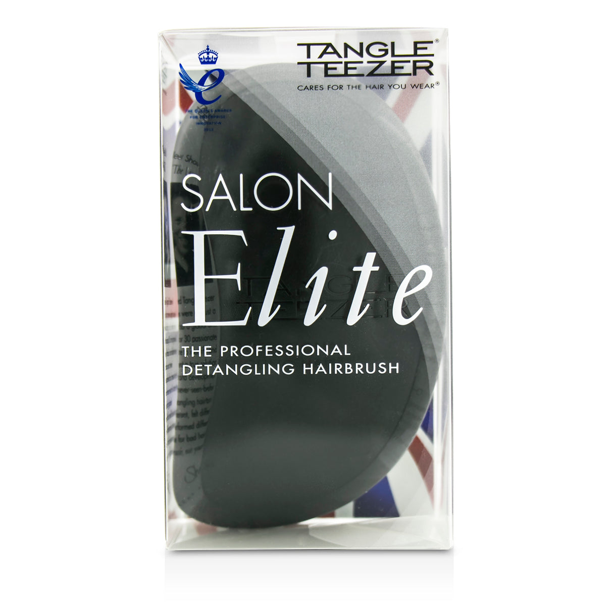 Tangle Teezer Salon Elite Professional Detangling Hair Brush - Midnight Black (F