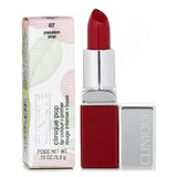 Clinique Pop Lip Colour + Primer in #07 Passion Pop offers vibrant, long-lasting color with a lightweight, velvety finish.