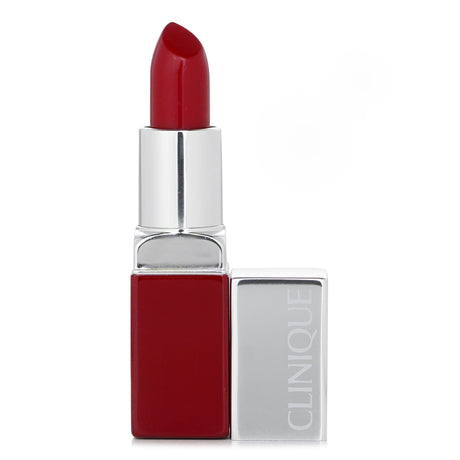 Clinique Pop Lip Colour + Primer #07 Passion Pop, a hydrating, lightweight formula for vibrant, long-lasting lip color with a velvety finish.