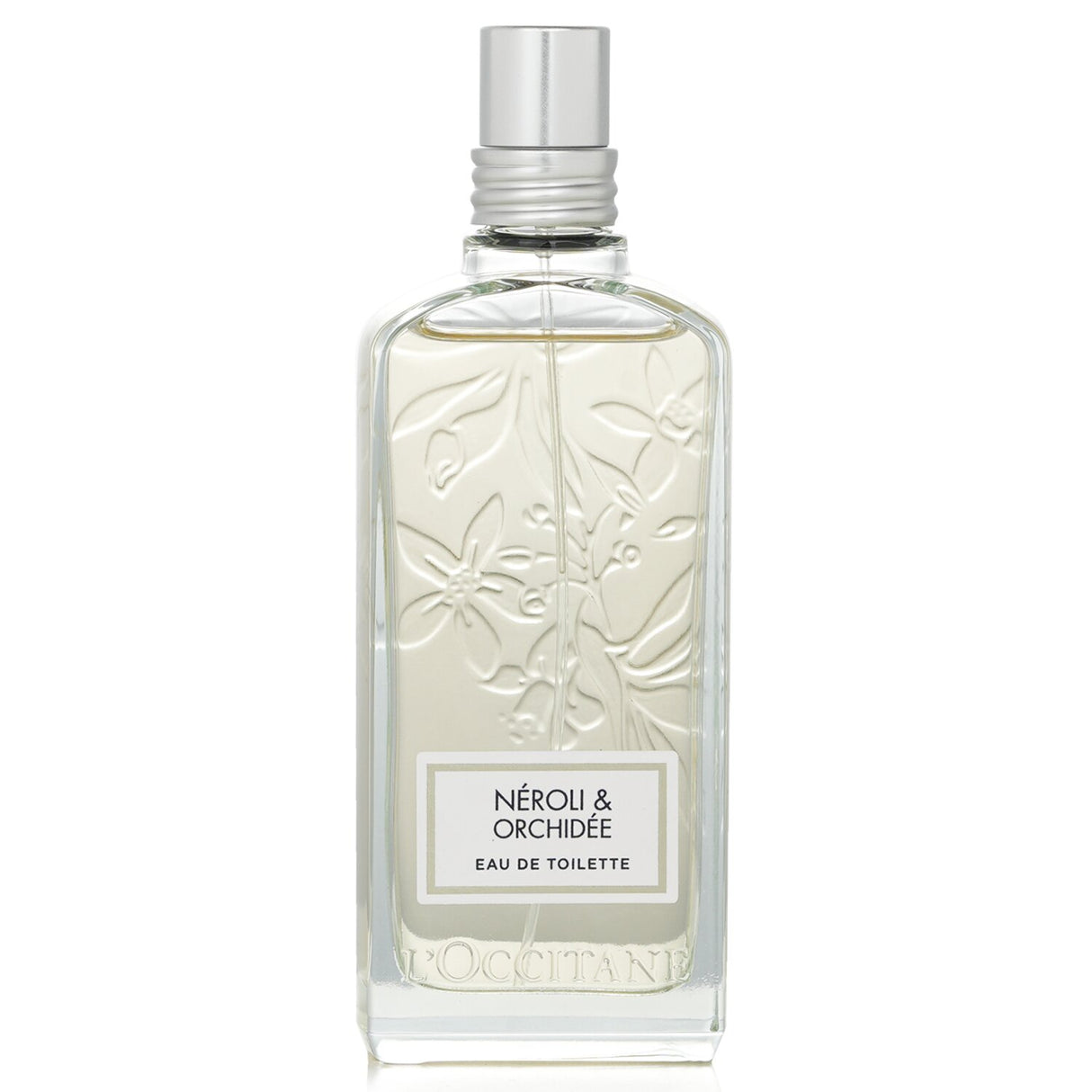 L'Occitane Neroli & Orchidee Eau De Toilette Spray, a floral fruity scent for women, featuring citrus and floral notes.