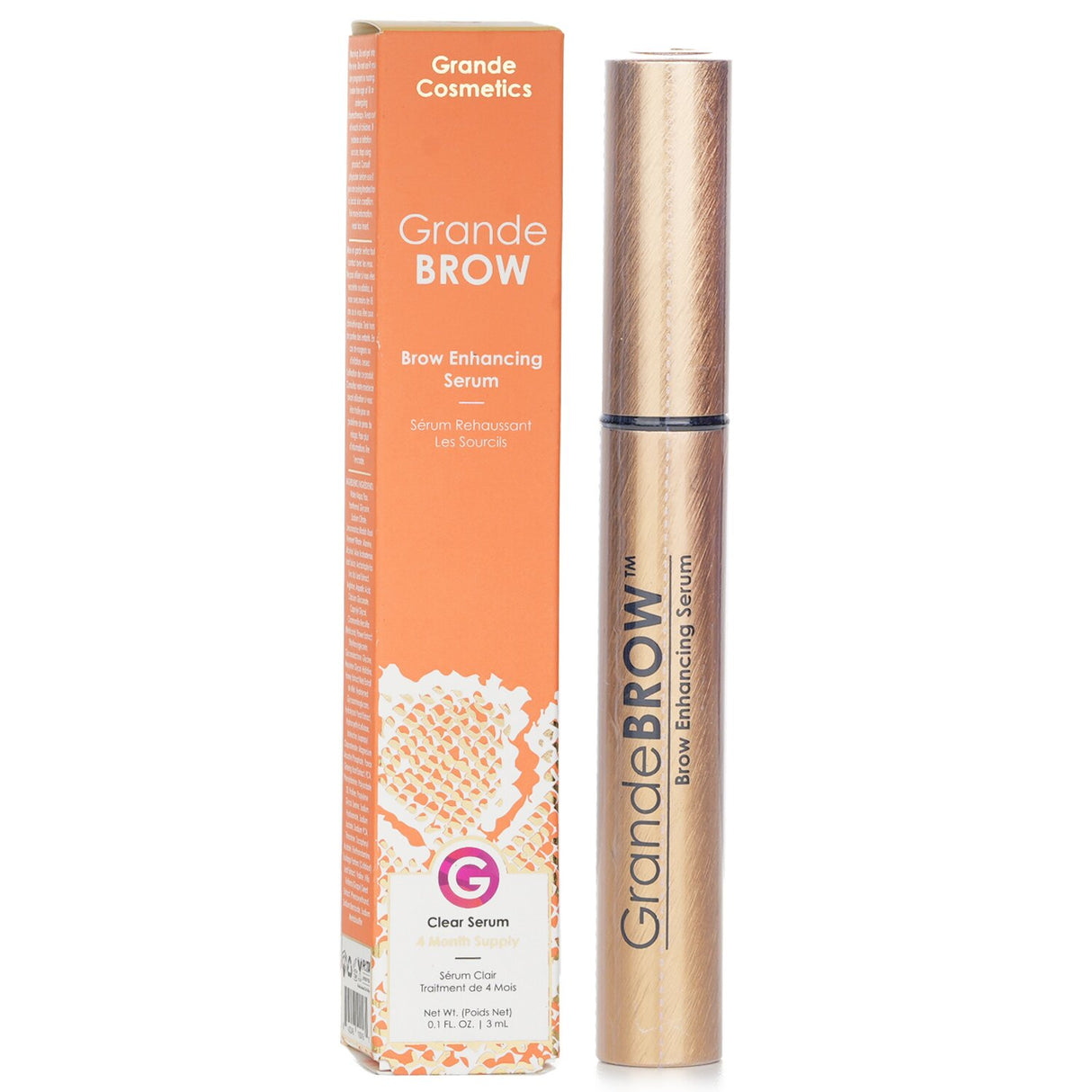 Grande Cosmetics (GrandeLash) - GrandeBrow (Brow Enhancing Serum)  - 3ml/0.1oz