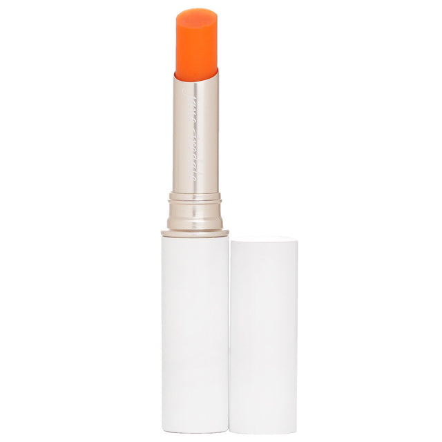 Just Kissed Lip & Cheek Stain in Forever Peach, enhancing lips and cheeks with long-lasting natural color and hydration.