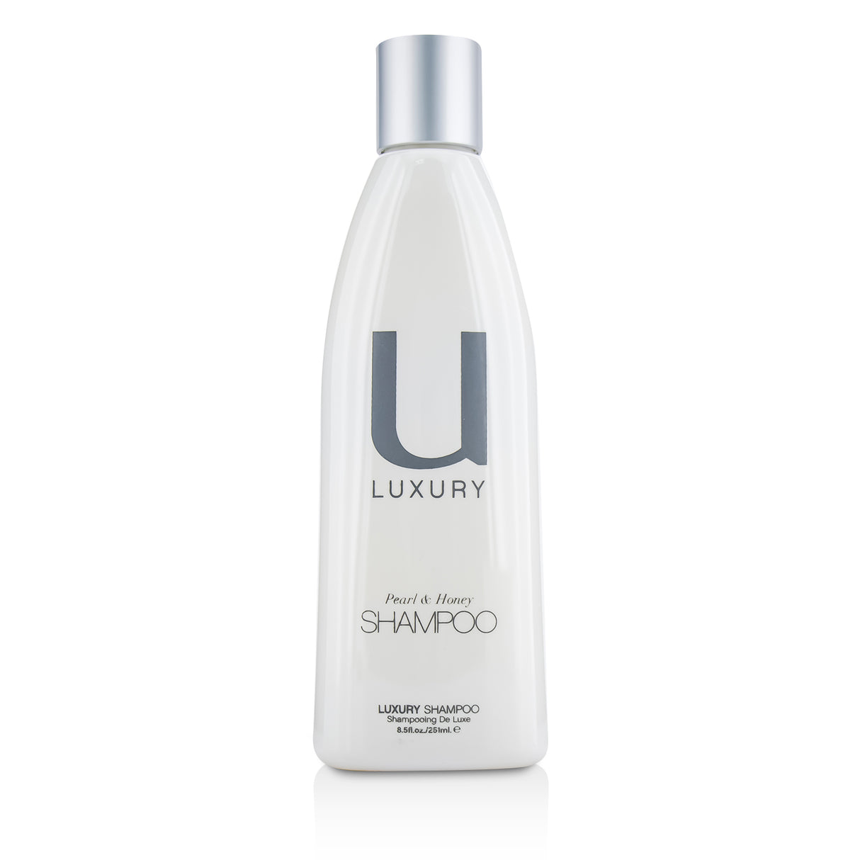 Luxurious sulfate-free shampoo with argan oil, honey, and pearl powder for vibrant, shiny, and voluminous hair.