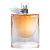 "100ml Lancôme La Vie Est Belle Eau de Parfum, a floral fruity fragrance with notes of iris, jasmine, vanilla, and pear."