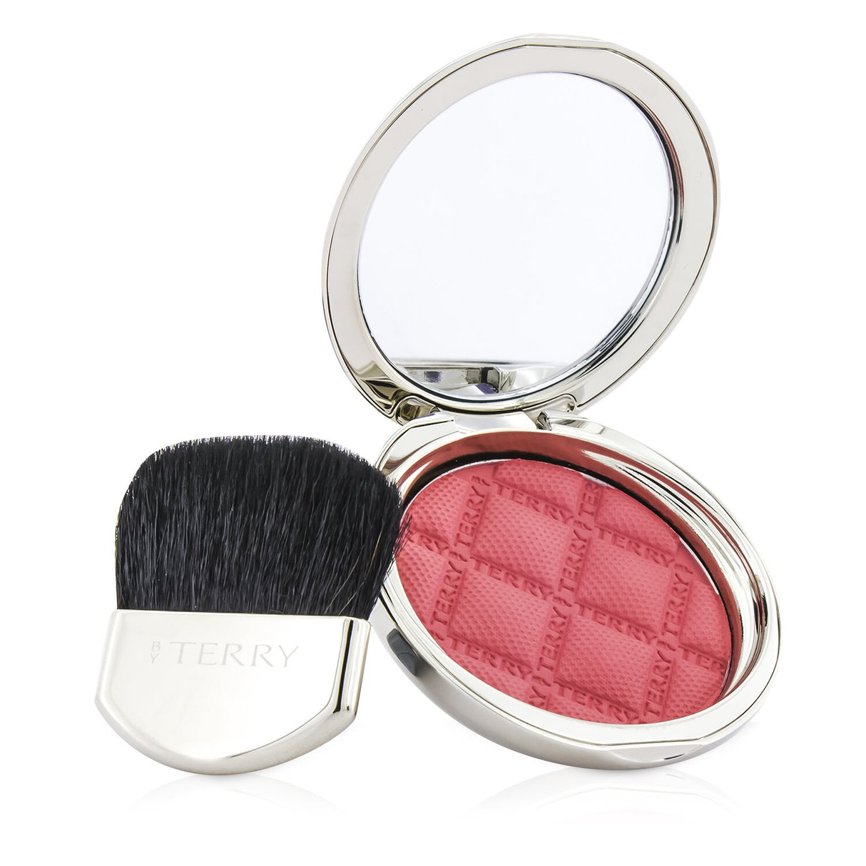 Luxurious powder blush in #3 Beach Bomb, offering a sun-kissed glow and wrinkle-correcting benefits for youthful skin.