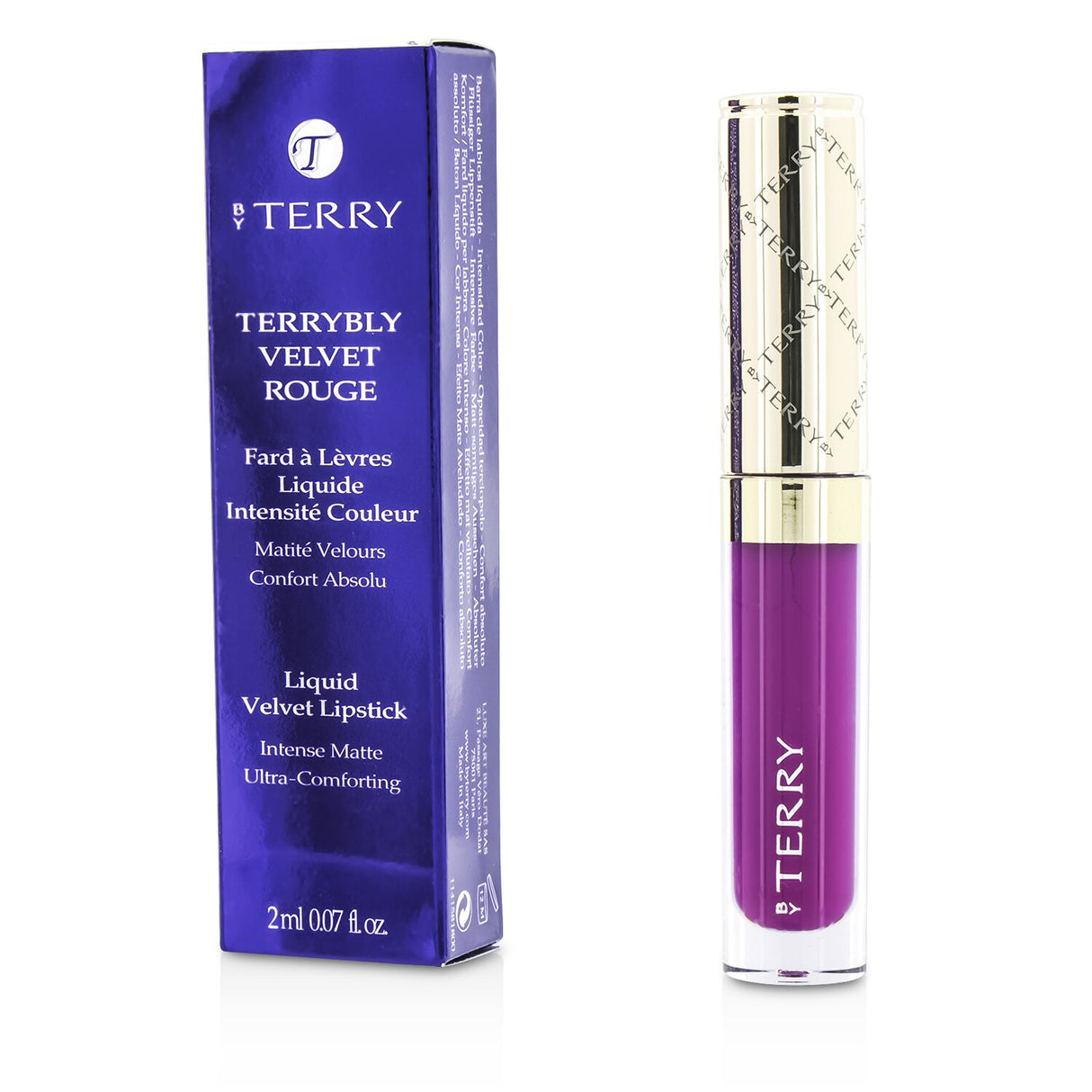 By Terry Terrybly Velvet Rouge #6 Gypsy Rose lipstick in a creamy rosewood shade for a velvety, long-lasting finish.