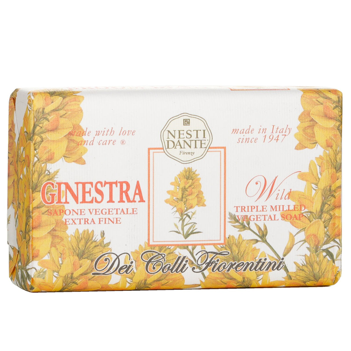 Nesti Dante - Dei Colli Fiorentini Triple Milled Vegetal Soap - Broom  - 250g/8.