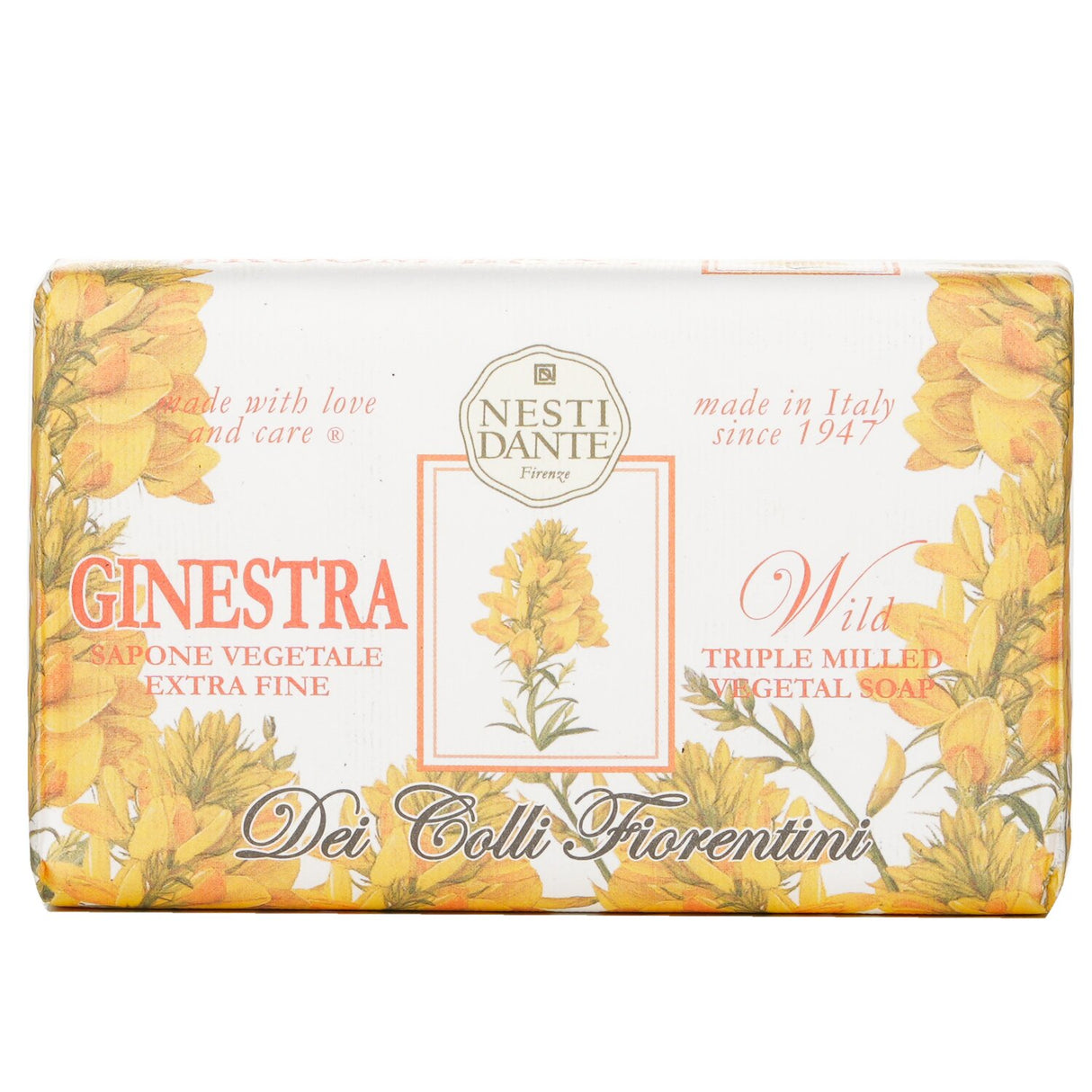 Nesti Dante - Dei Colli Fiorentini Triple Milled Vegetal Soap - Broom  - 250g/8.