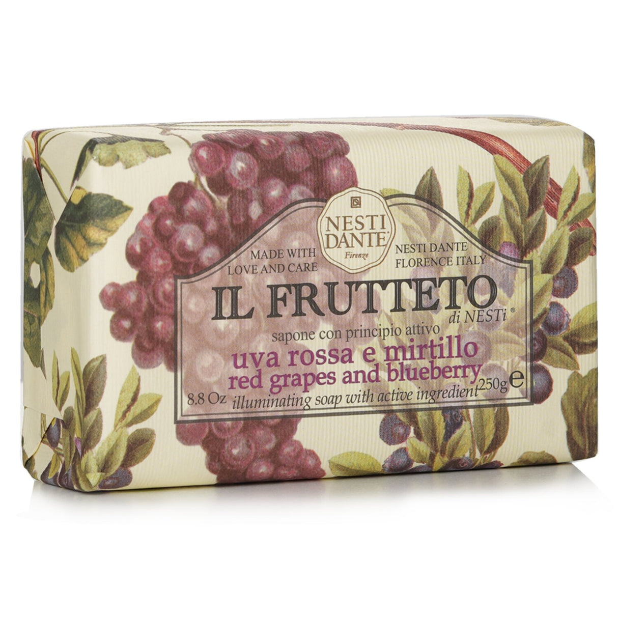 Nesti Dante - Il Frutteto Illuminating Soap - Red Grapes & Blueberry  - 250g/8.8