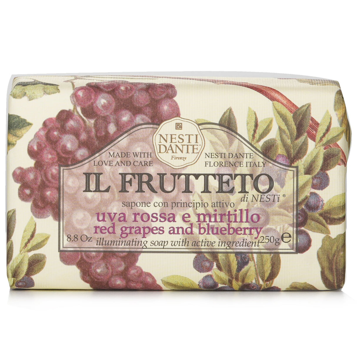 Nesti Dante - Il Frutteto Illuminating Soap - Red Grapes & Blueberry  - 250g/8.8