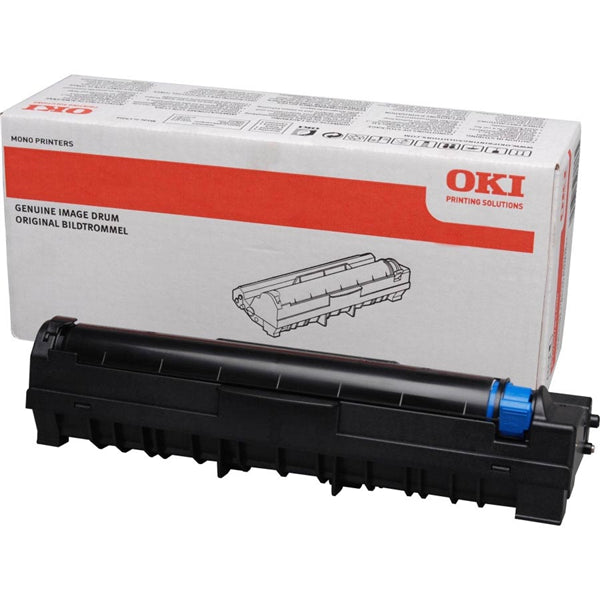 OKI 44844484 Black Drum for MC853/MC873, yields ~30,000 pages, ensures sharp, vibrant prints and reliable performance.