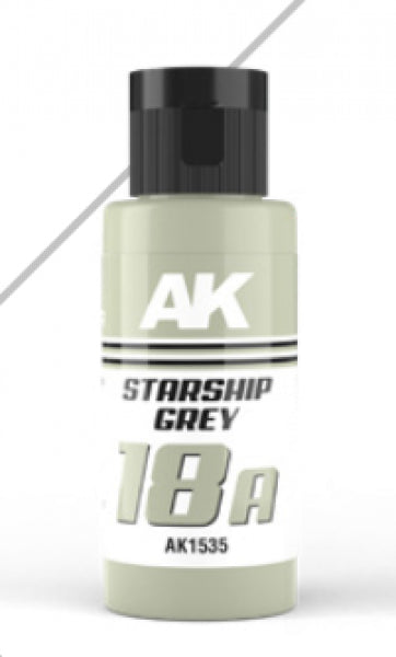 AK Interactive - Dual Exo 18A - Starship Grey 60ml - Model Paint