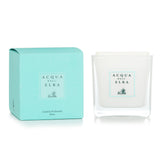 Acqua Dell'Elba Mare scented candle in elegant packaging, offering a soothing sea fragrance with a 60-hour burn time.