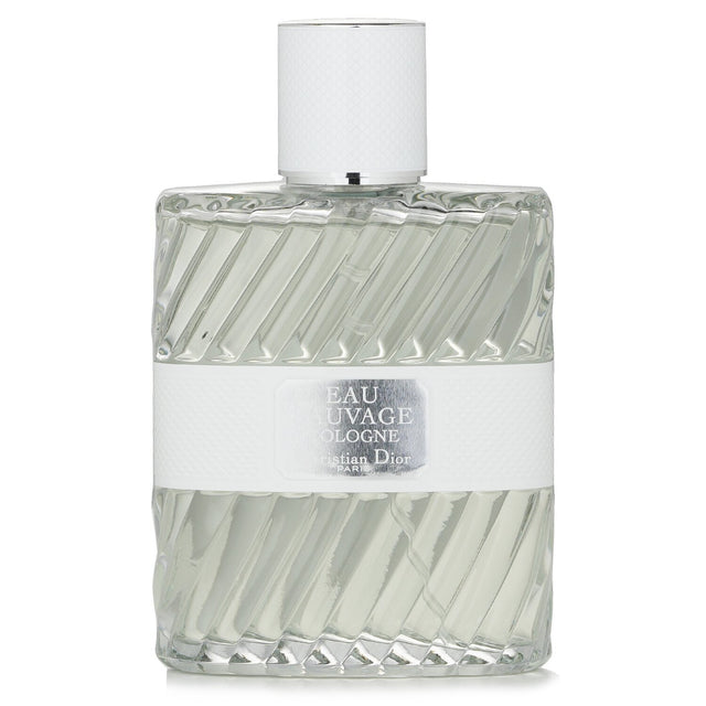 Christian Dior Eau Sauvage Cologne Spray, 100ml, features refreshing citrus notes with a spicy heart, perfect for modern men.