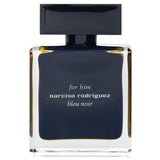 Bottle of Narciso Rodriguez For Him Bleu Noir Eau De Toilette, 100ml, showcasing a woody spicy fragrance for modern men.