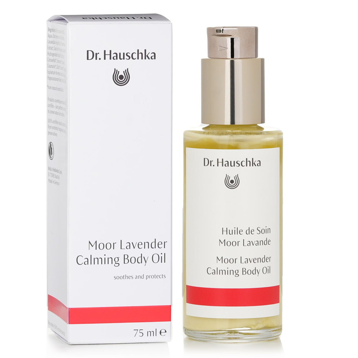 Dr. Hauschka - Moor Lavender Calming Body Oil  - Soothes & Protects  - 75ml/2.5o