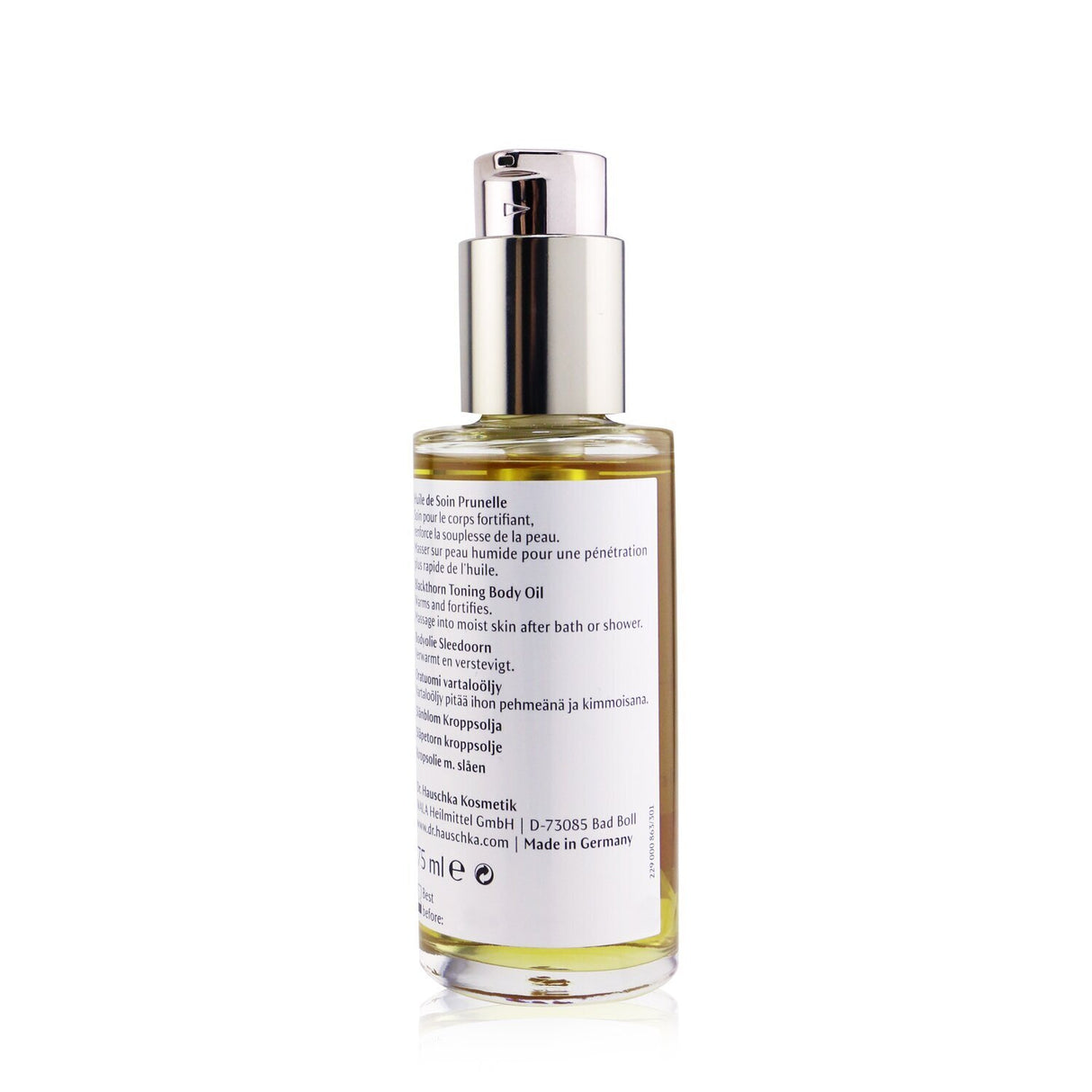 Dr. Hauschka - Blackthorn Toning Body Oil - Warms & Fortifies  - 75ml/2.5oz