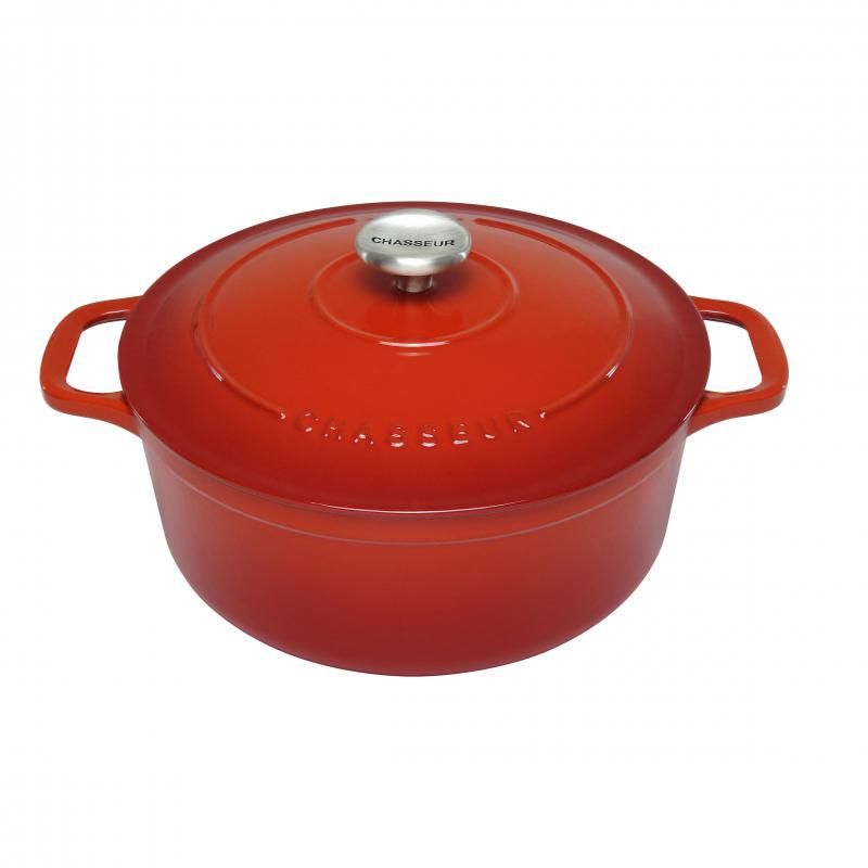 Chasseur Round French Oven 20cm Inferno Red | 2.5L