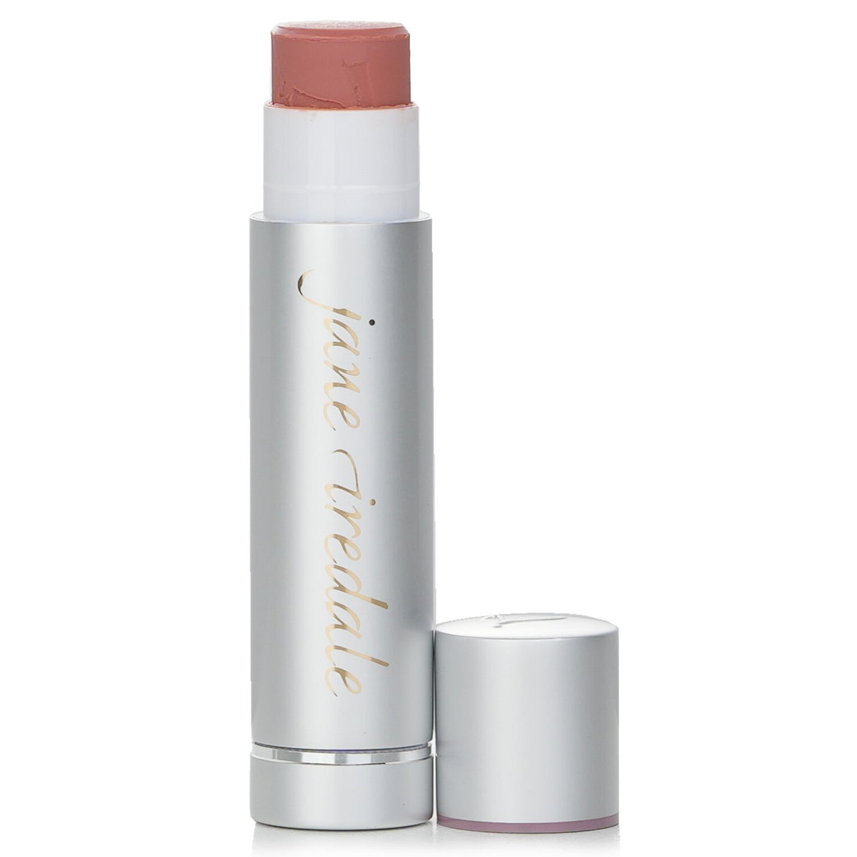 Jane Iredale LipDrink Lip Balm in Buff, 4g, provides hydration and SPF 15 protection with a creamy texture and citrus flavor.