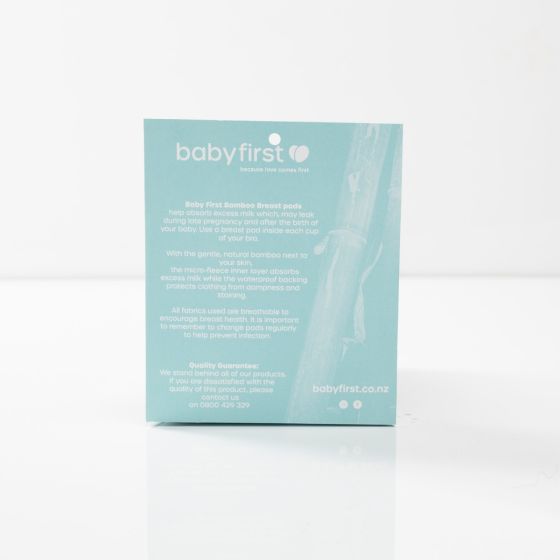 Bamboo 6pk Breast Pads - Baby First