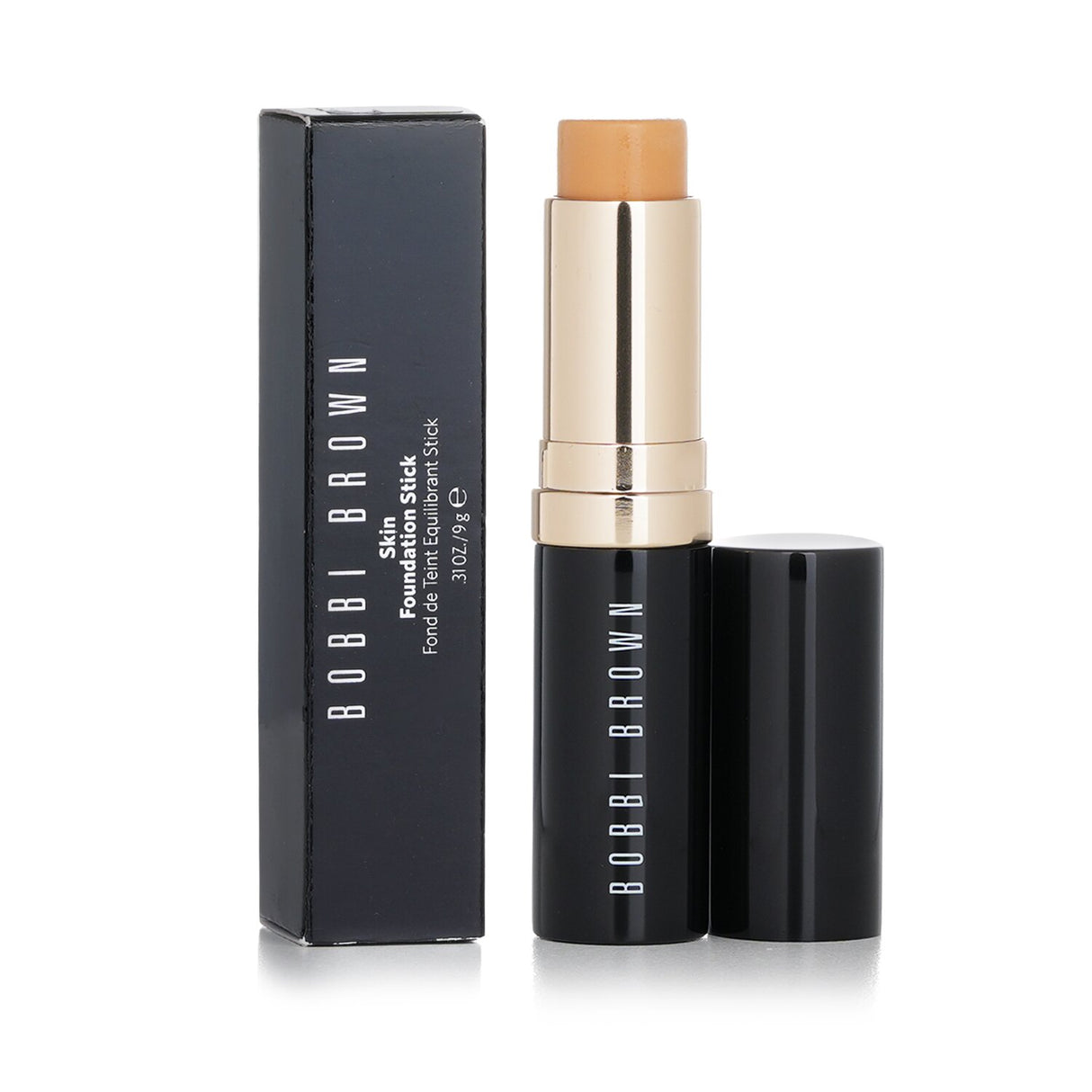 Lightweight creamy stick foundation in #04 Natural, offers customizable coverage for a flawless, natural look all day.