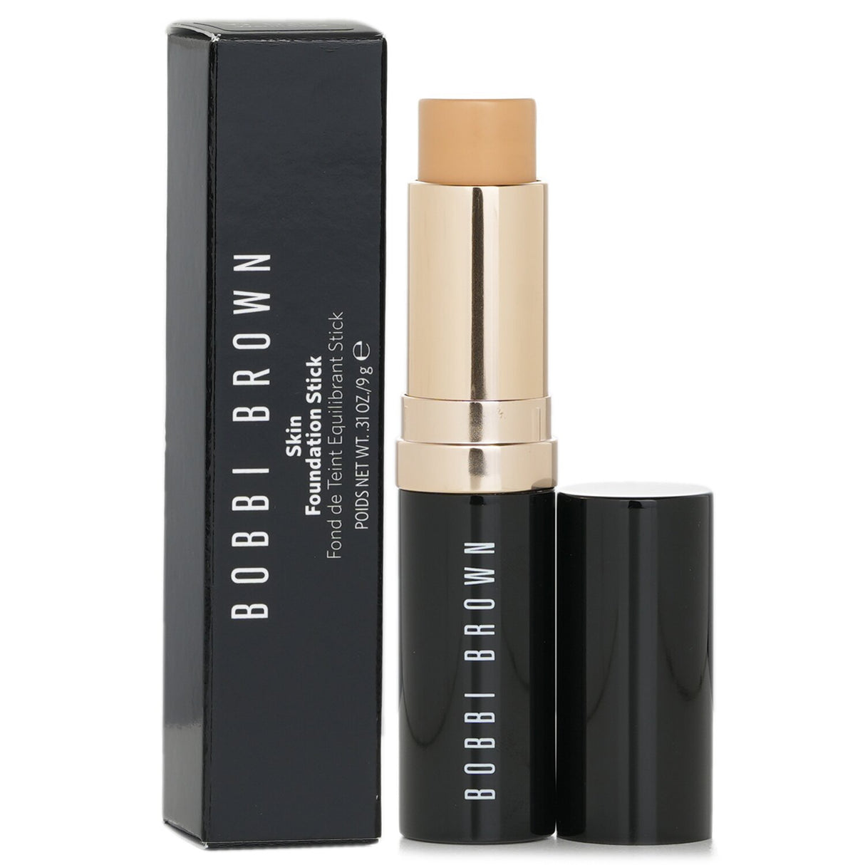 Bobbi Brown Skin Foundation Stick #2.5 Warm Sand, a creamy, lightweight foundation for a flawless, natural look.