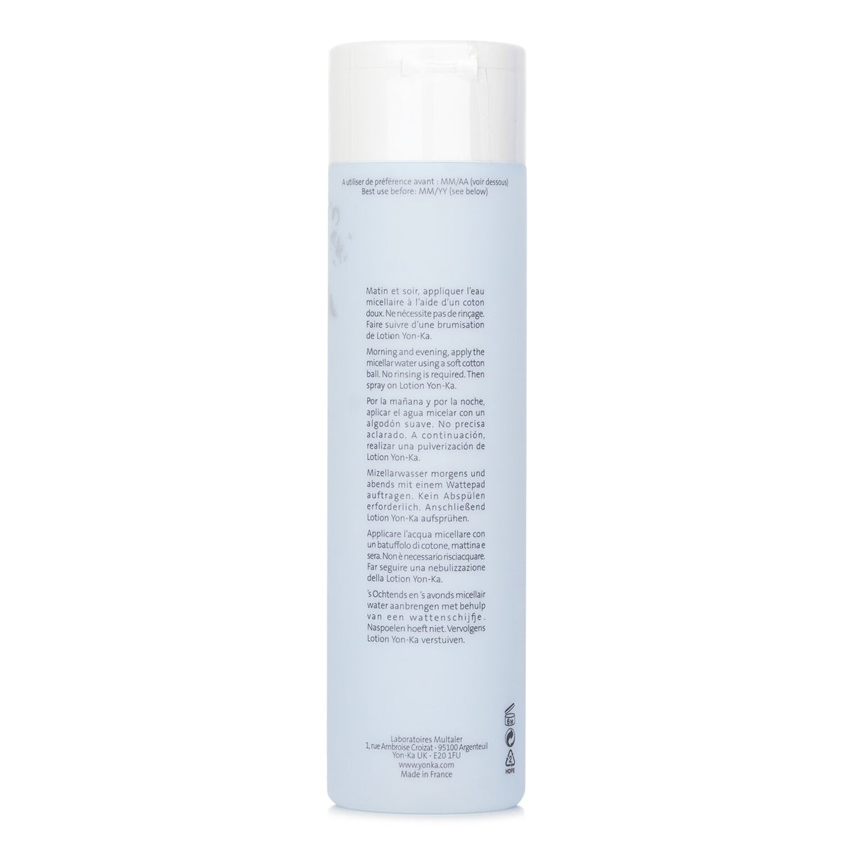 Yonka Essentials Micellar Cleansing Water With Sea Lavender - Face, Eyes &amp