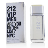 Carolina Herrera 212 VIP Eau De Toilette Spray 200ml, an oriental woody fragrance for men with notes of lime, leather, and amber.