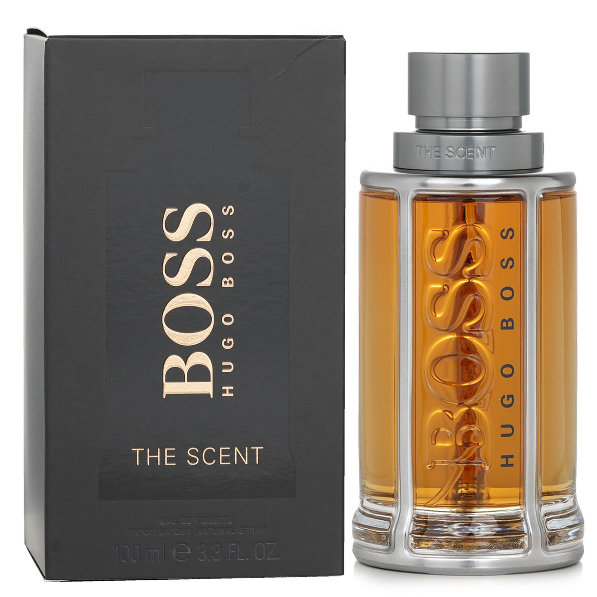 Hugo Boss - The Scent Eau De Toilette Spray 100ml, an aromatic blend of ginger, maninka fruit, and leather for modern men.