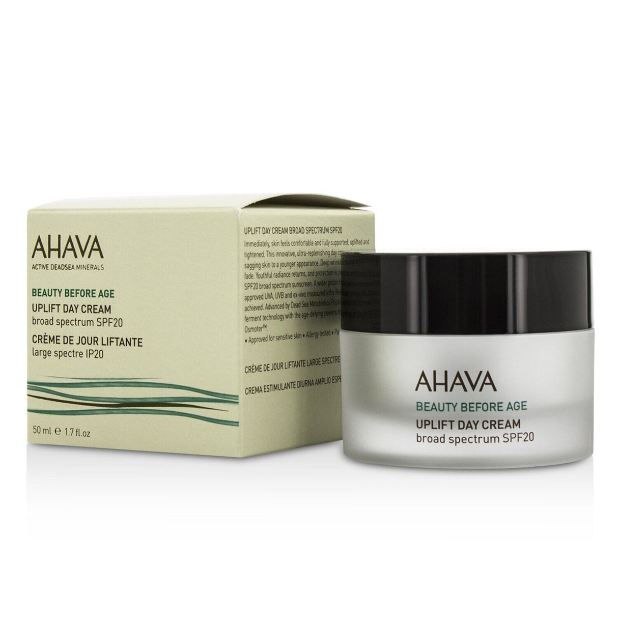 Ahava - Beauty Before Age Uplift Day Cream Broad Spectrum SPF20  - 50ml/1.7oz