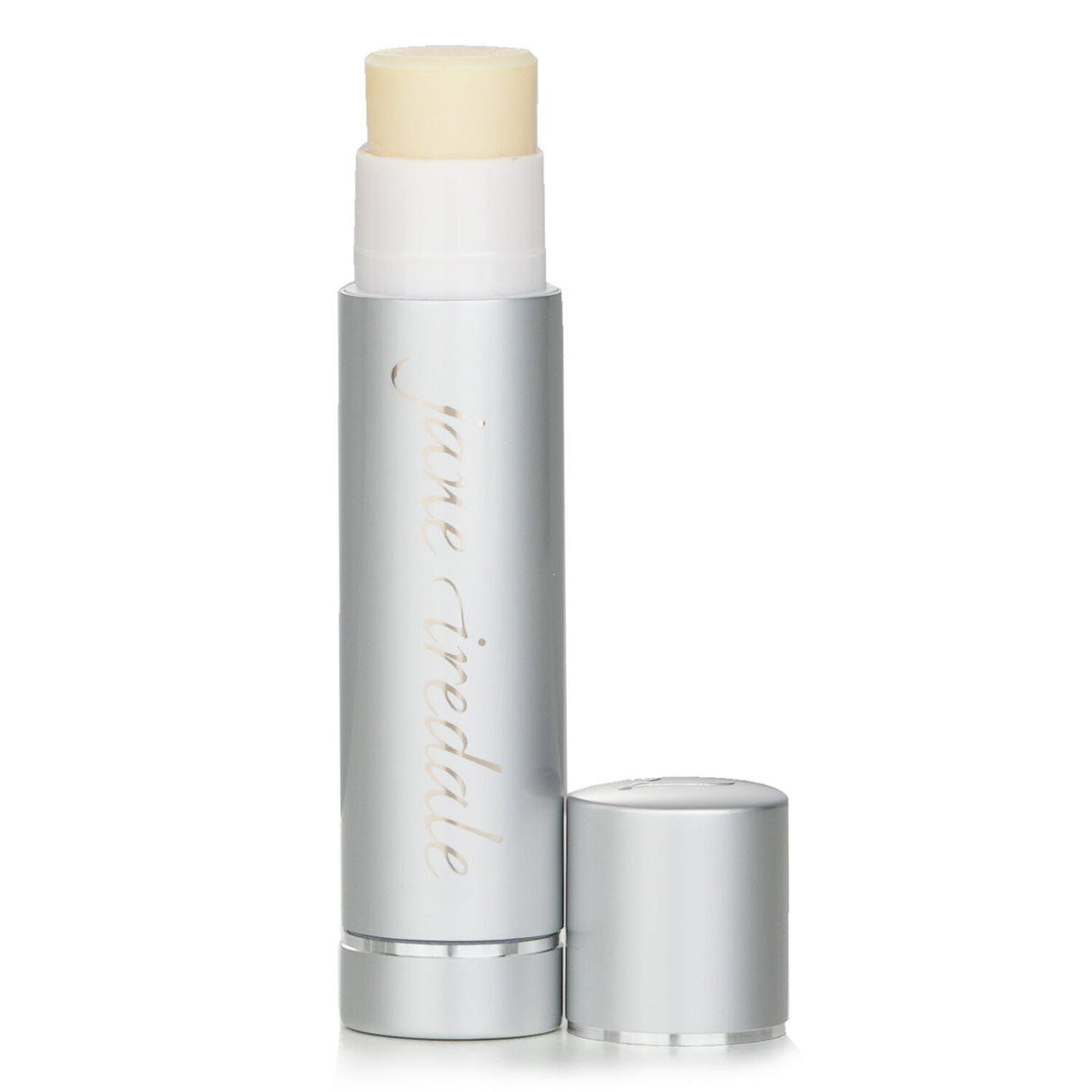 Jane Iredale LipDrink Lip Balm SPF 15 in Sheer, a hydrating balm with citrus flavor for sun protection and soft lips.