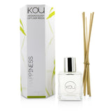 Aromatherapy diffuser reeds with Coconut & Lime scent, promoting relaxation and clean air for up to 9 months.
