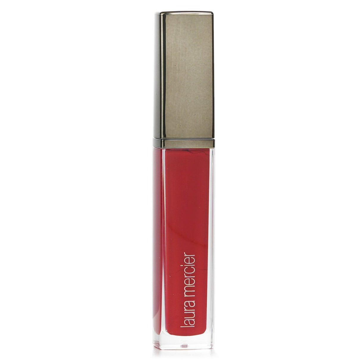 Laura Mercier's #Red Brick liquid lip color in a sleek 6ml tube, offering rich, long-lasting, and non-sticky coverage.