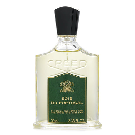 Men's Creed Bois Du Portugal fragrance spray, 100ml, blends bergamot, lavender, and woody notes for a sophisticated scent.