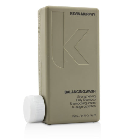 Kevin.Murphy Balancing.Wash shampoo bottle, designed for colored hair, promoting vibrancy and strength with a sulfate-free formula.