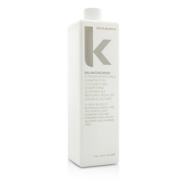 Kevin.Murphy Balancing.Wash shampoo, antioxidant-rich formula for gently cleansing and strengthening color-treated hair.